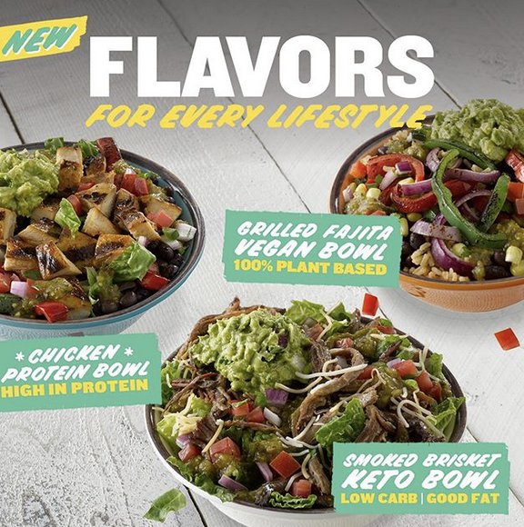 QDOBA Mexican Eats® Launches New Keto, Vegan and Double Protein Bowls